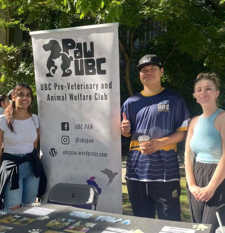 PAW Club at UBC Imagine Day